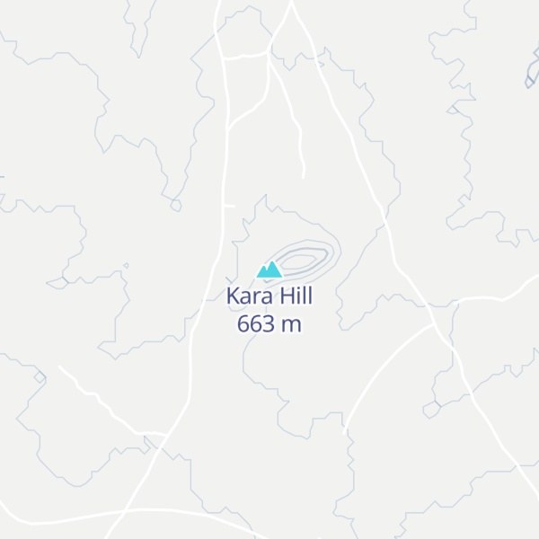 Map of Kara Hill
