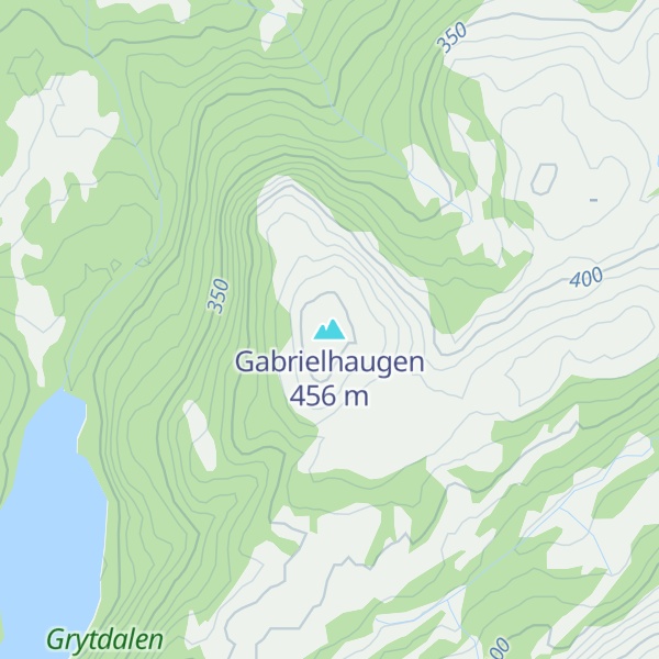 Map of Gabrielhaugen