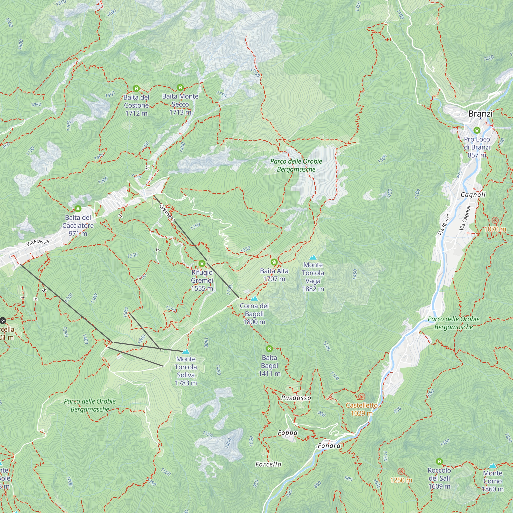 Baita di Mezzo map