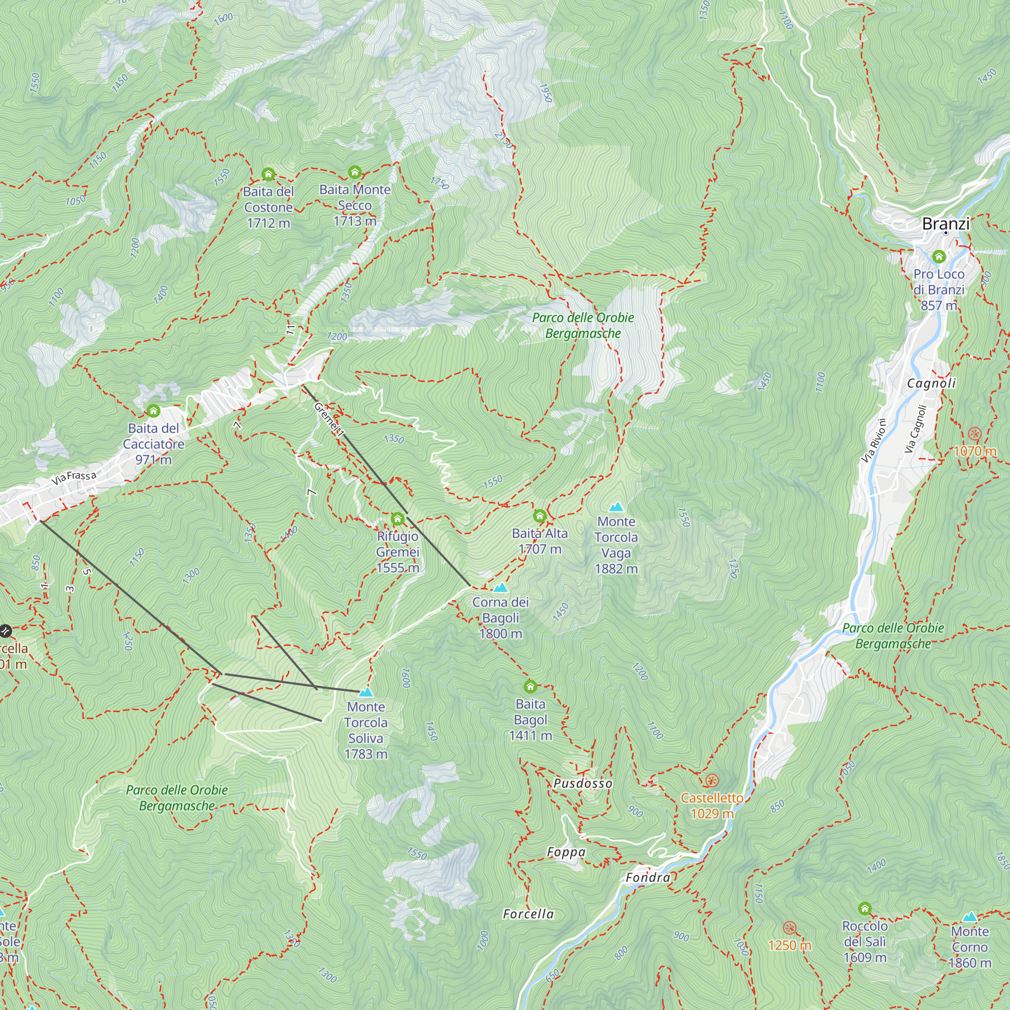 Baita di Mezzo map