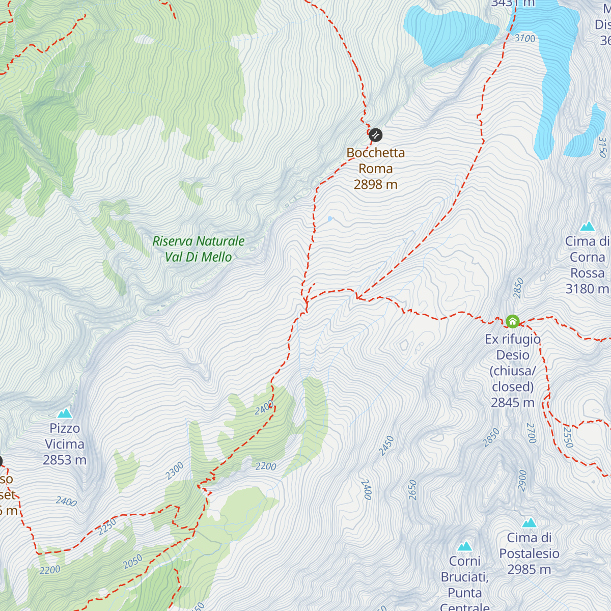Rifugio Cesare Ponti map