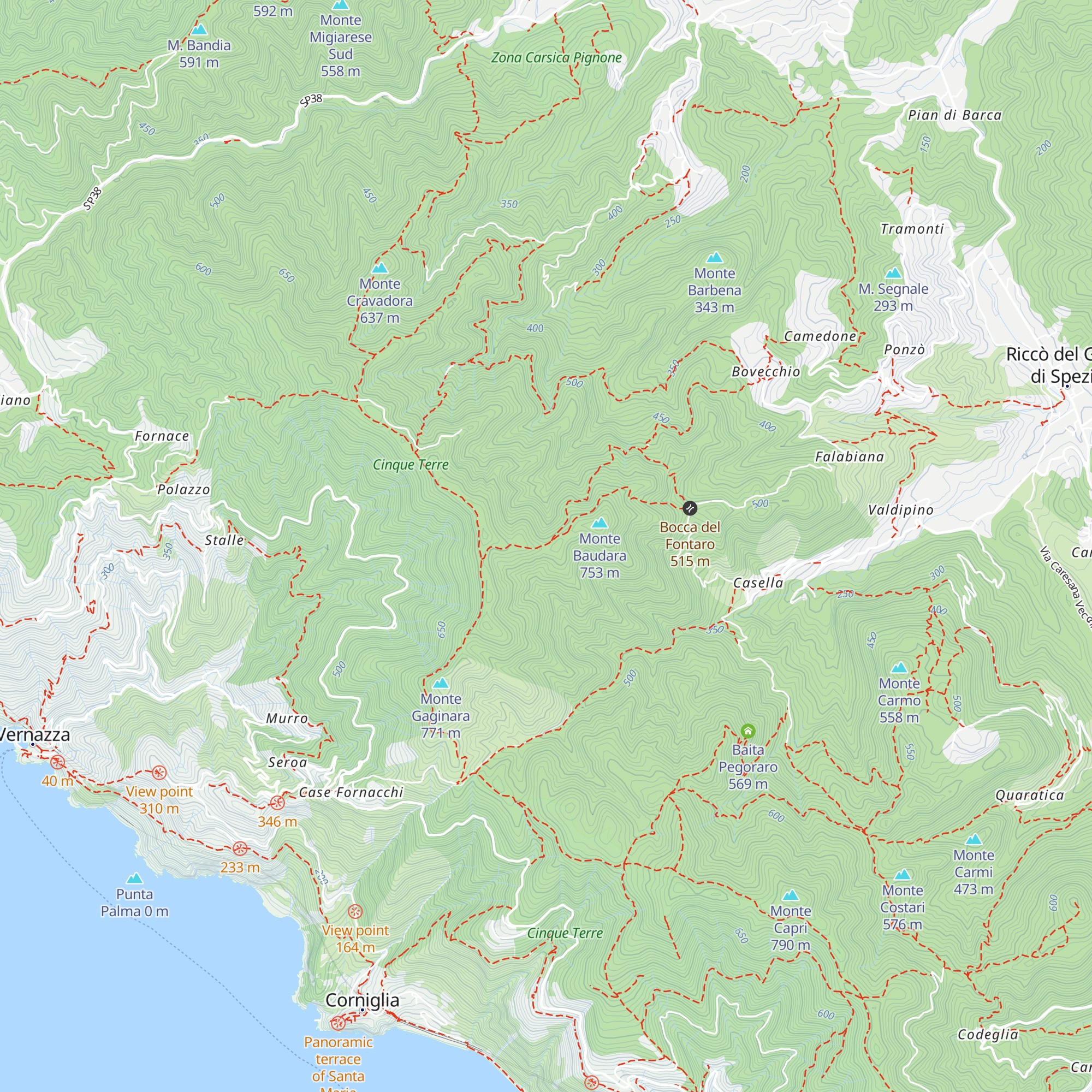 Baracca di Giò map