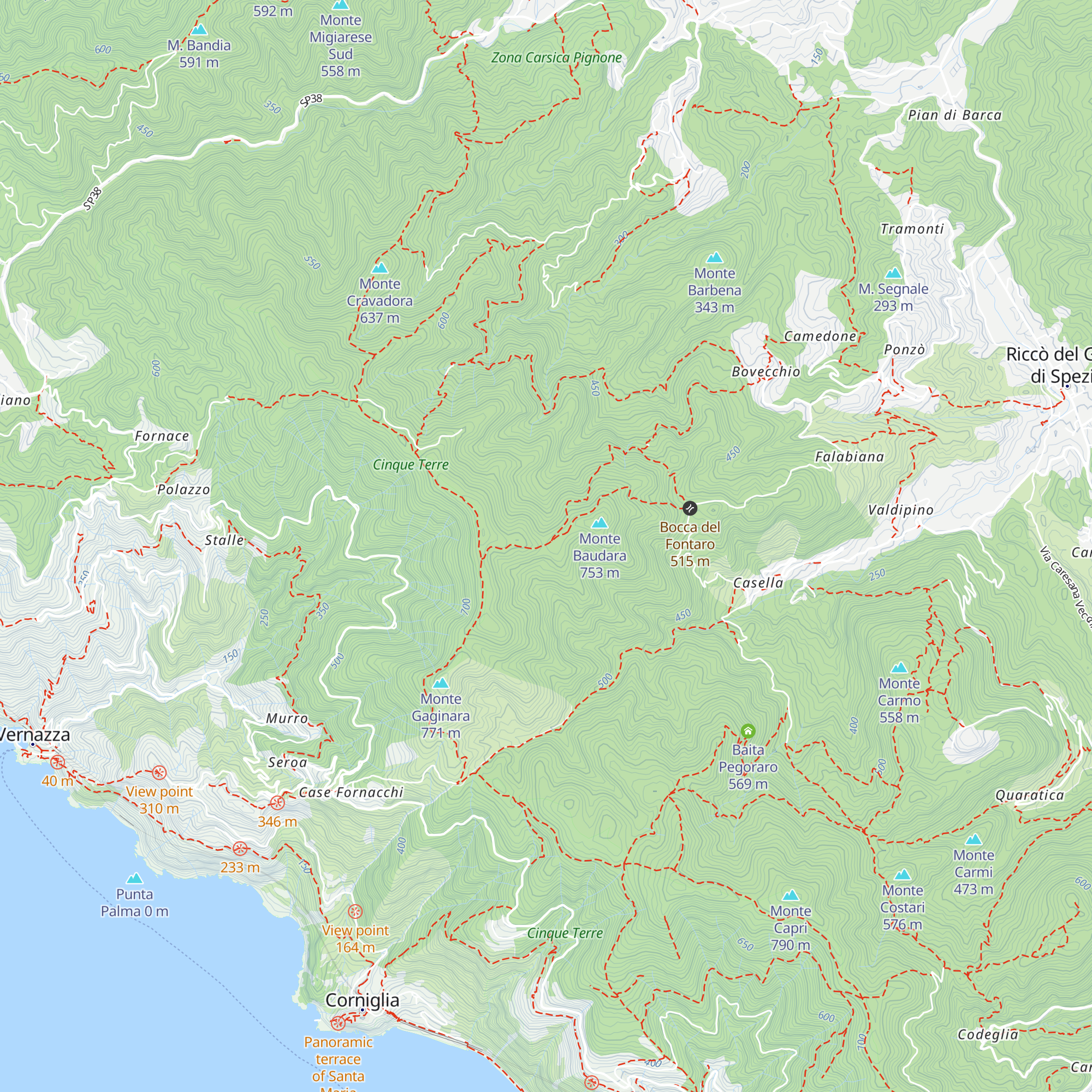 Baracca di Giò map