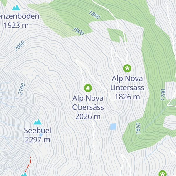 Map of Alp Nova Obersäss