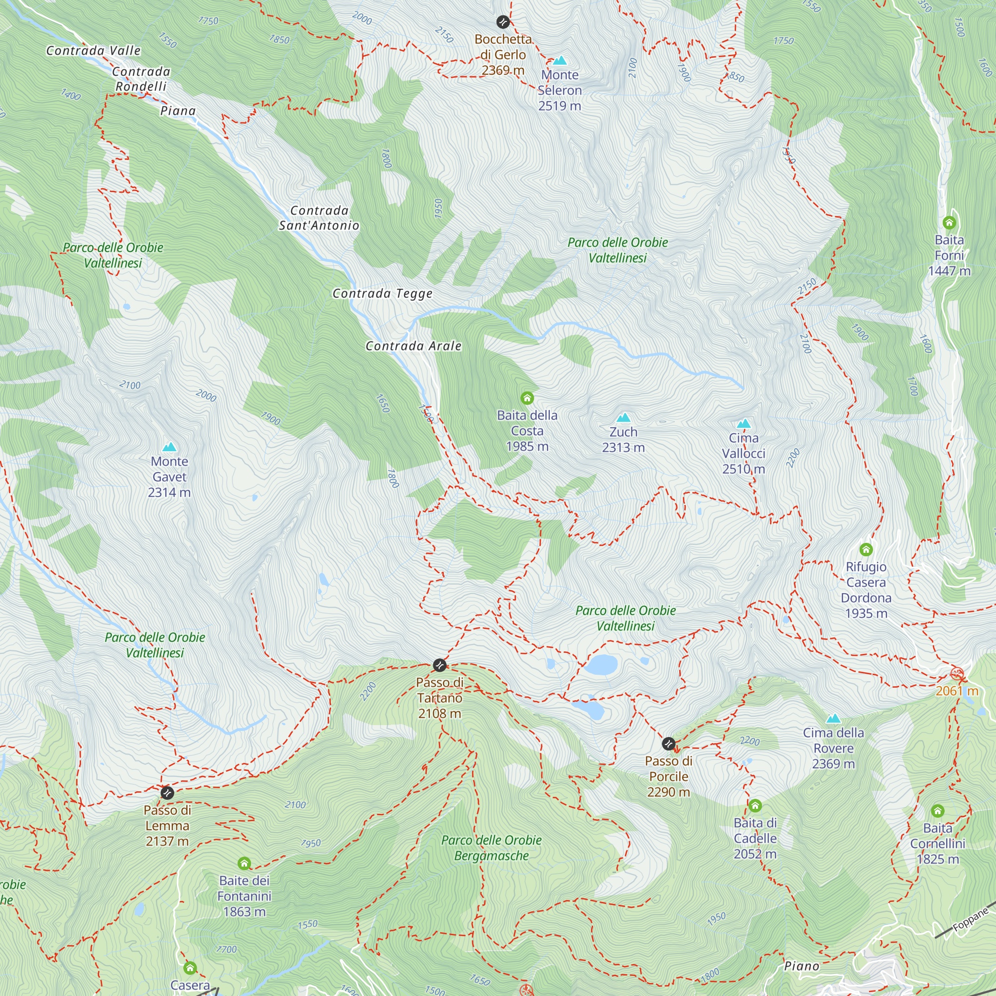 Baita Bianca map