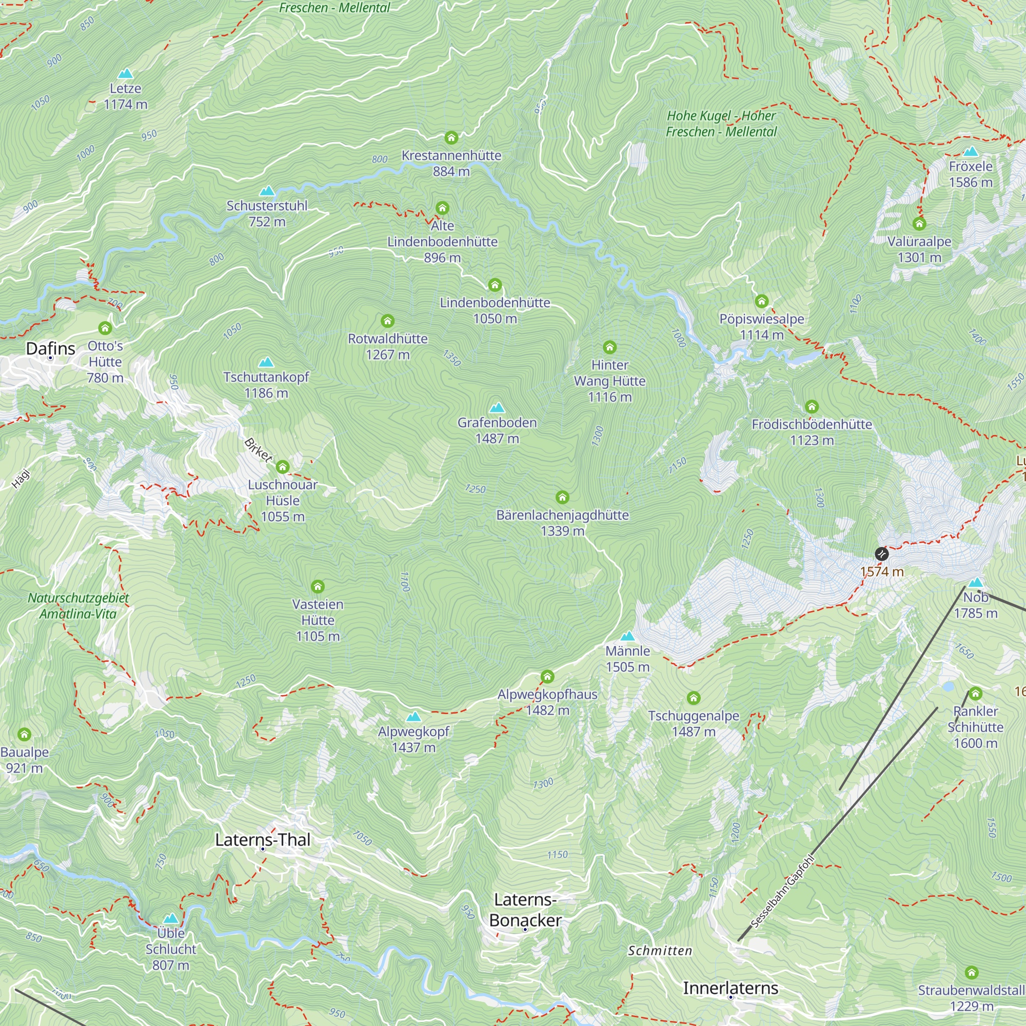 Wildfütterung map