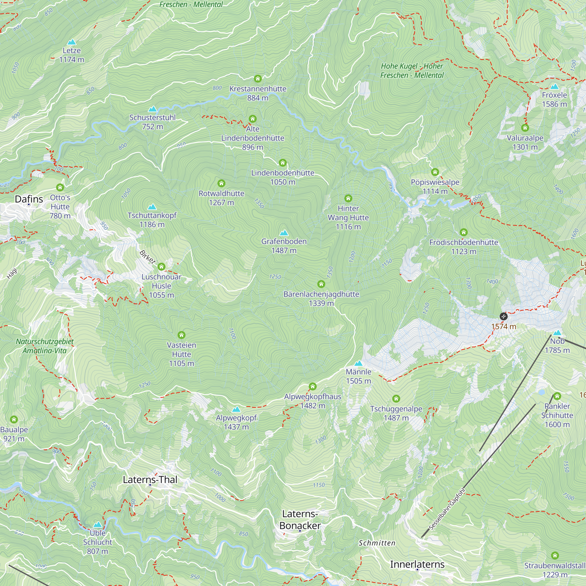 Wildfütterung map