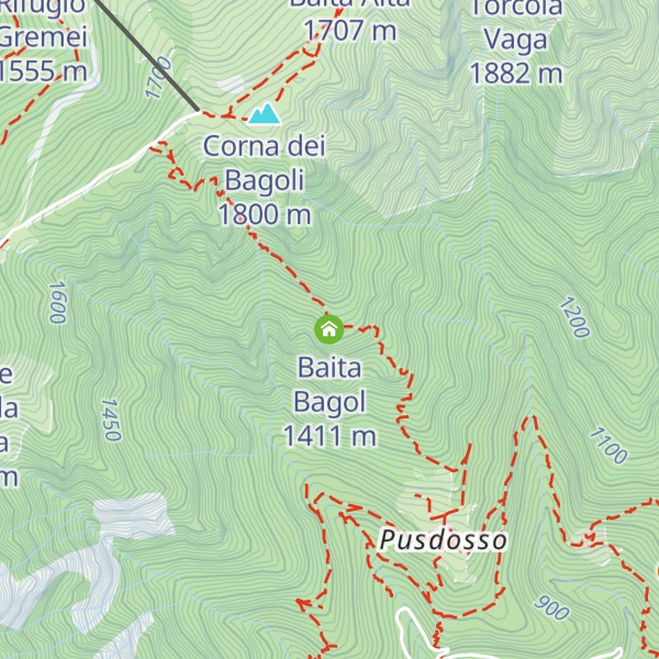 Map of Baita Bagol