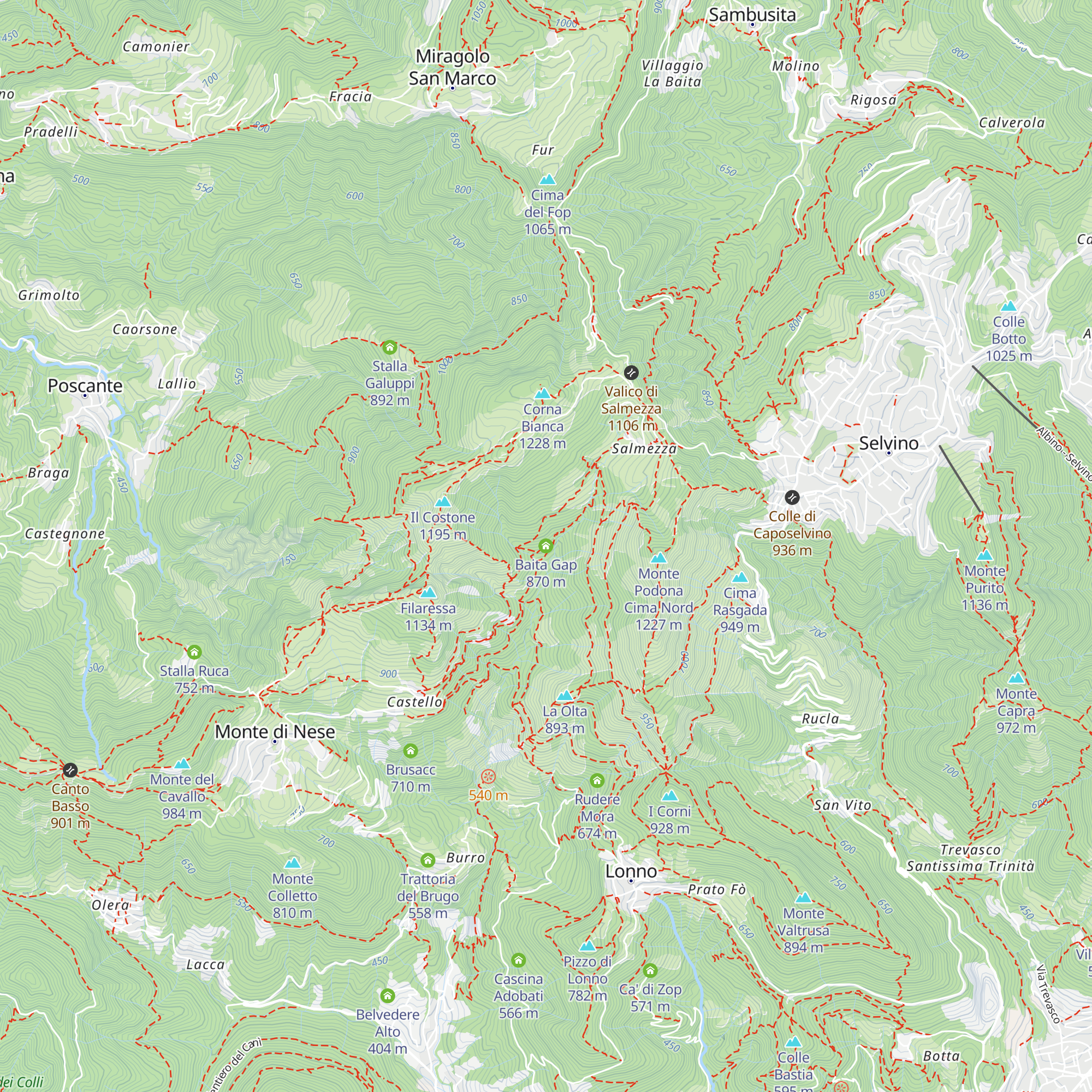 Baita Gap map