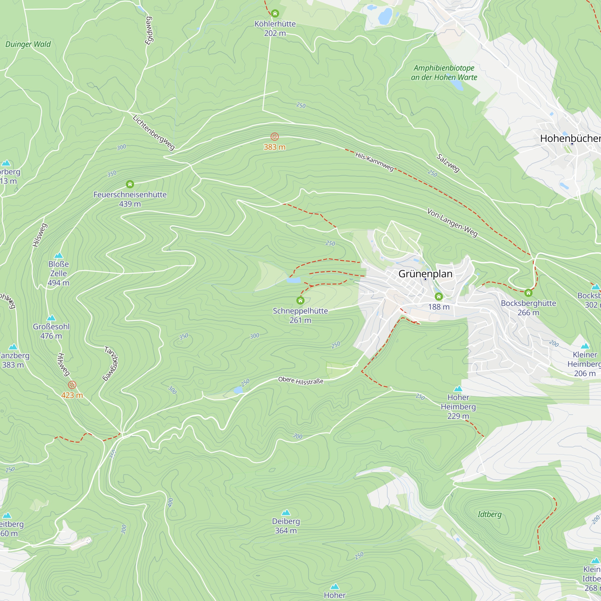 Schneppelhütte map