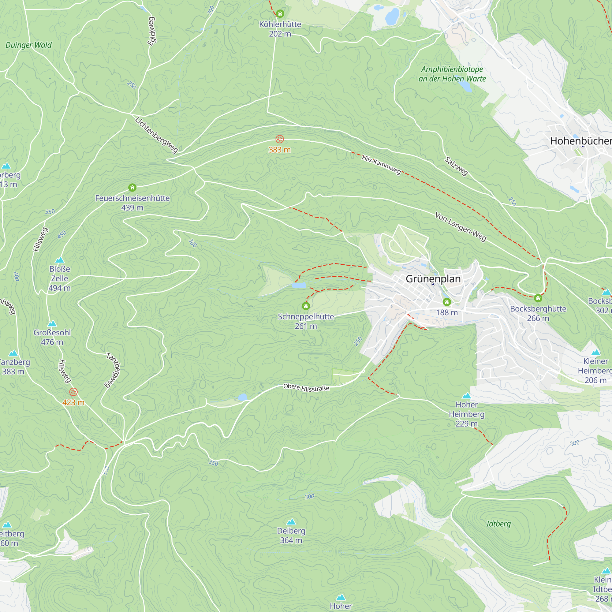 Schneppelhütte map
