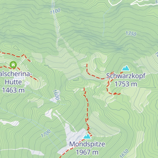 Map of Klamperschrofen