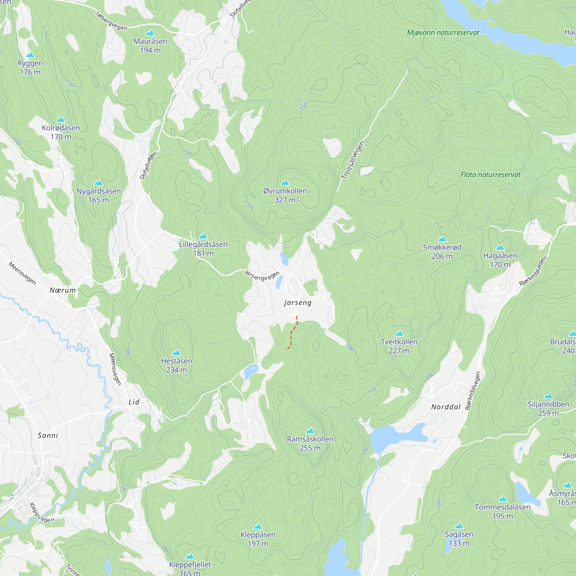 Jarseng map