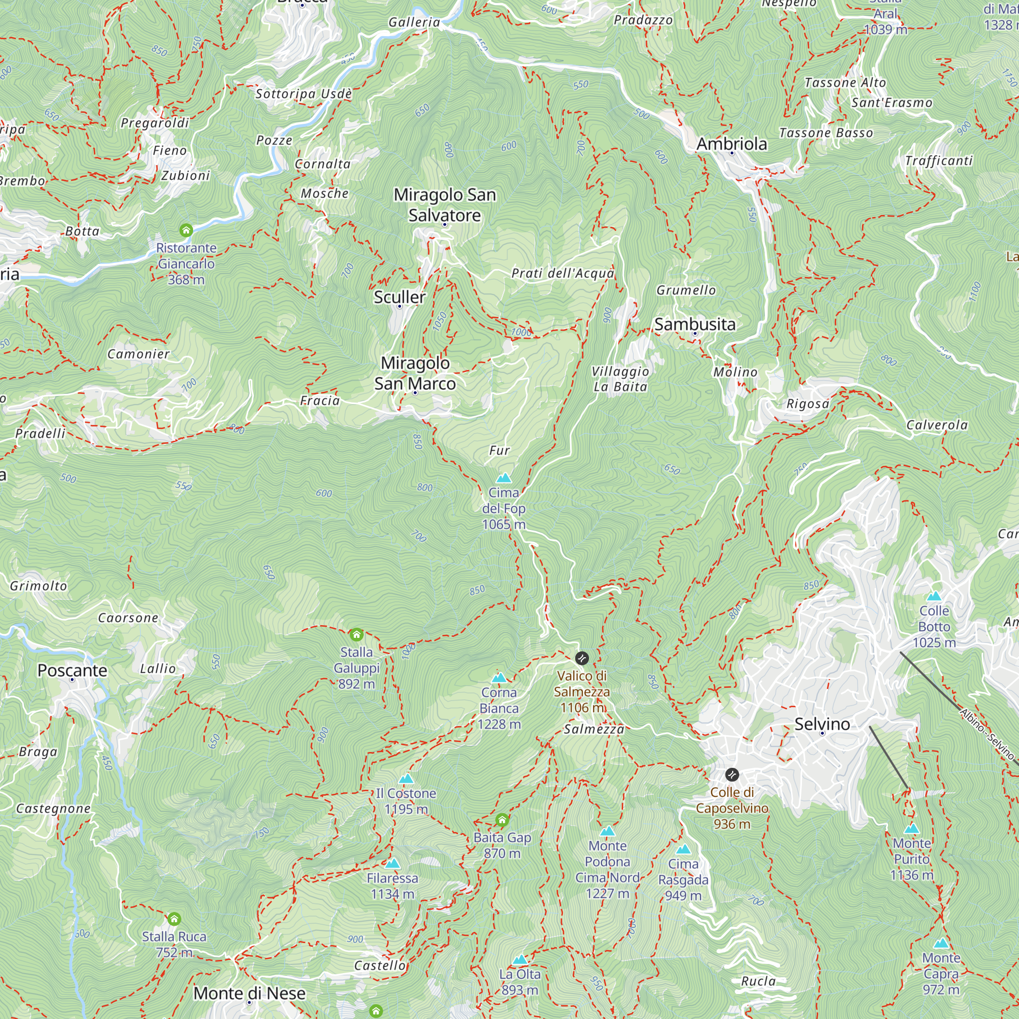 Trattoria La Passata map