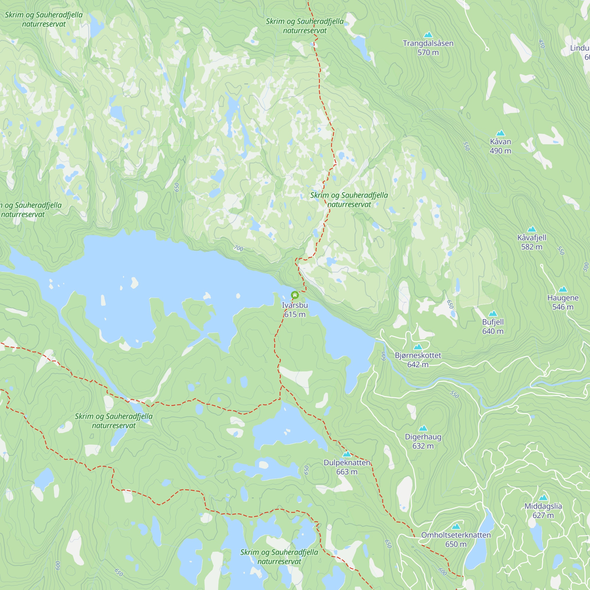 Ivarsbu map