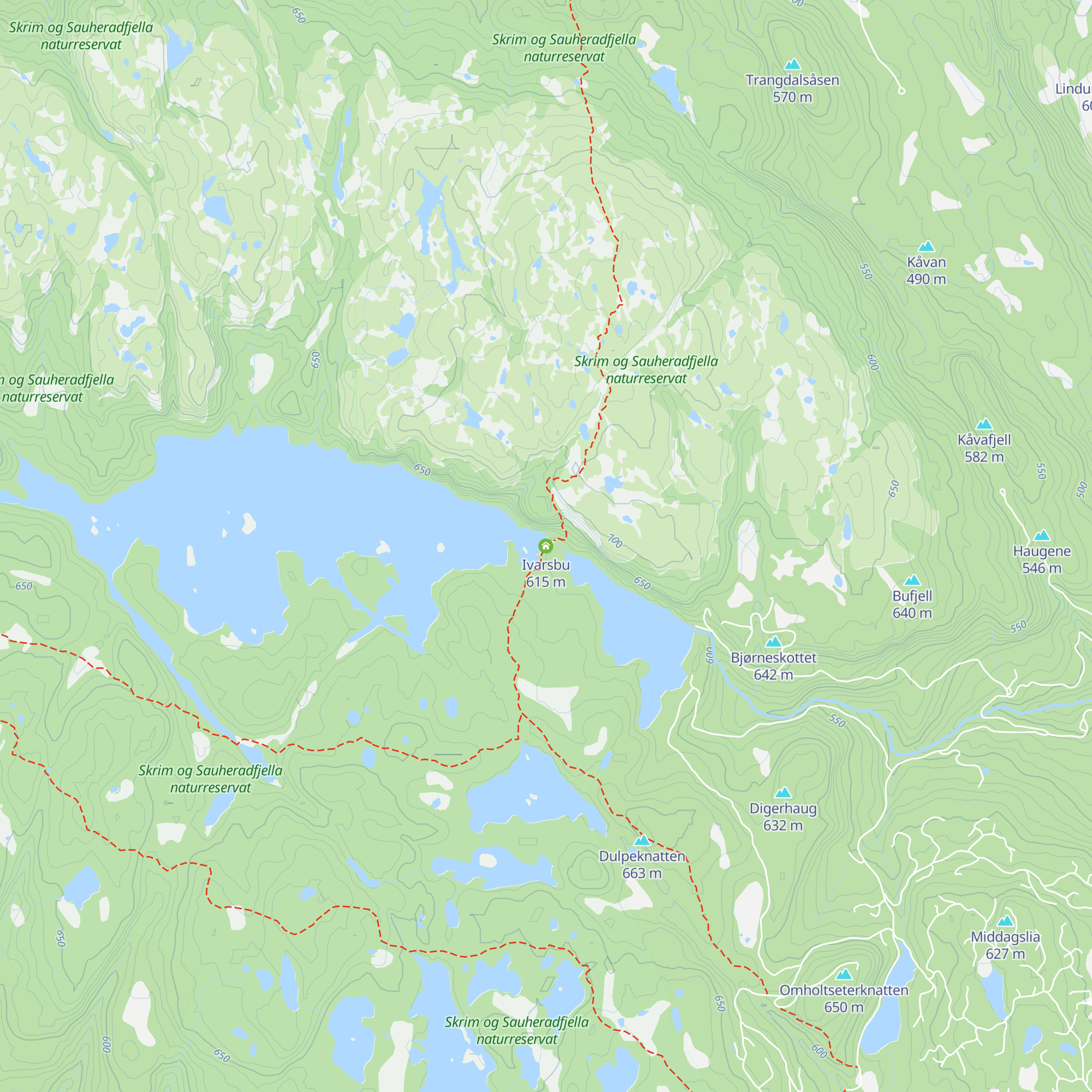 Ivarsbu map