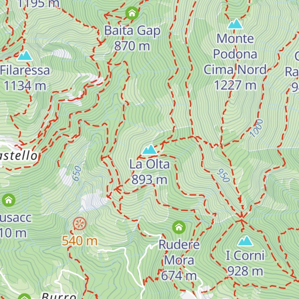Map of La Olta