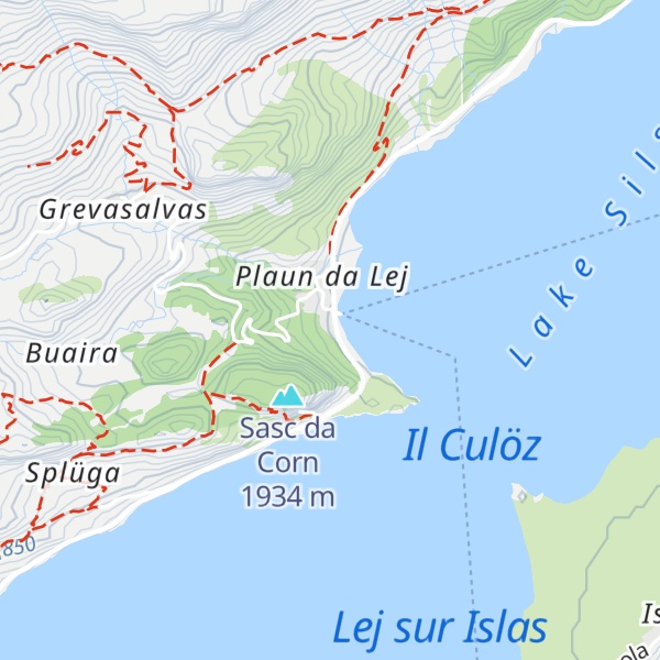 Map of Hotel Cristallina