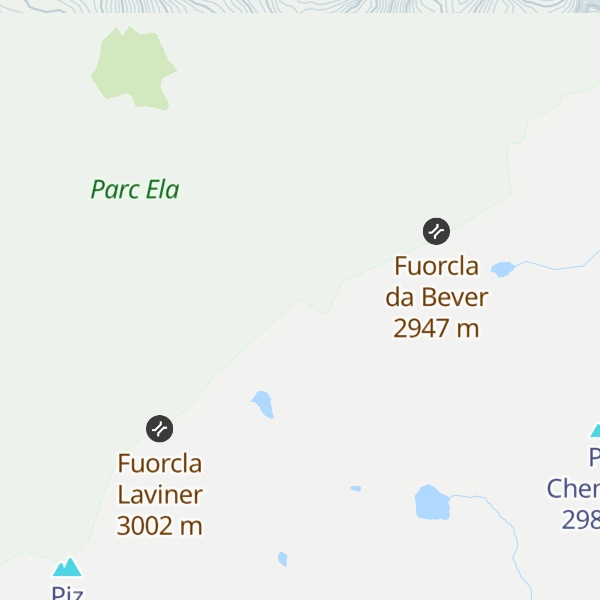 Map of Piz Laviner