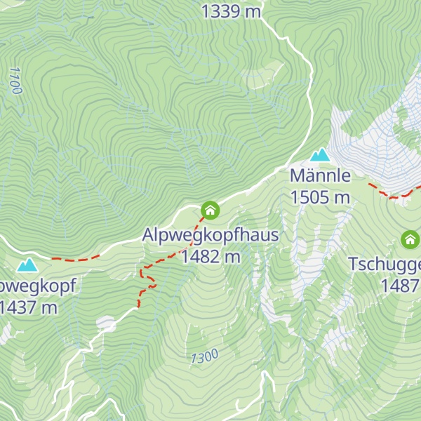 Map of Alpwegkopfhaus