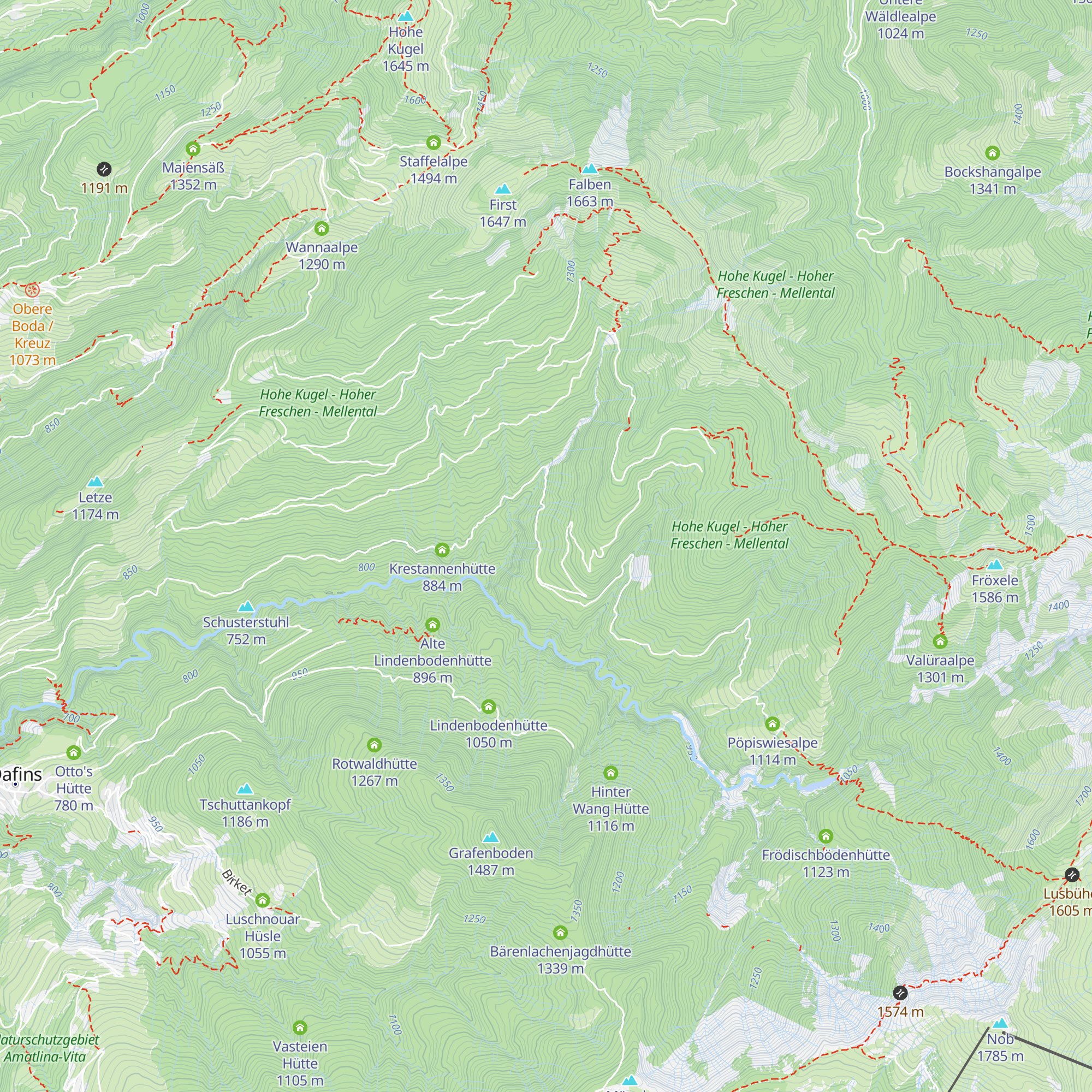 Jagdhütte map