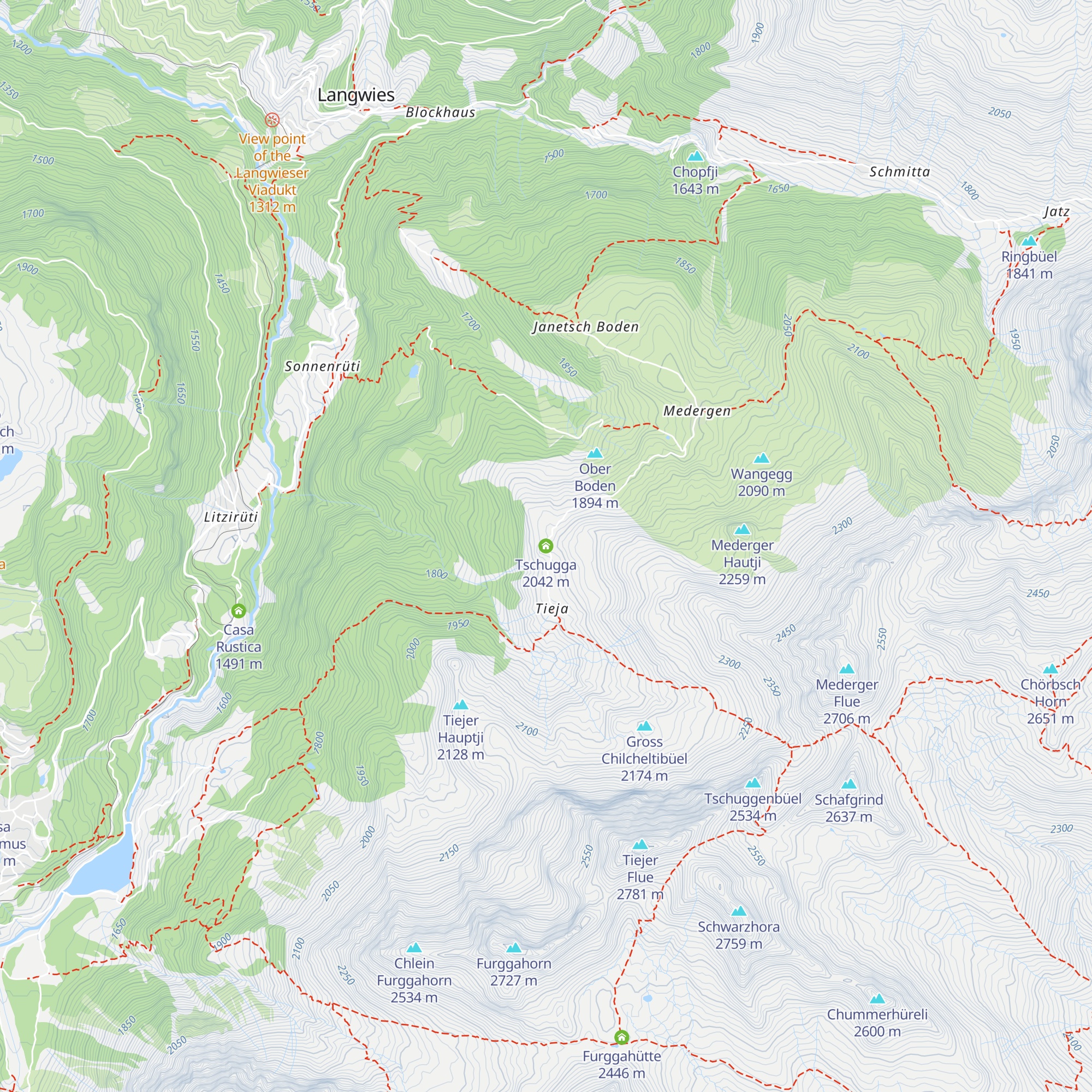 Tschugga map