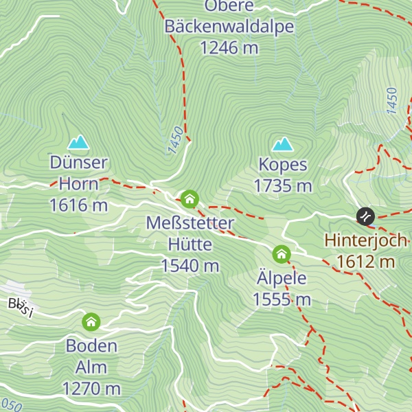 Map of Gerachhaus