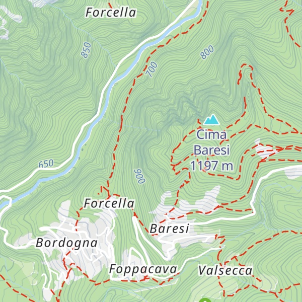 Map of Roccolo del Gaetano