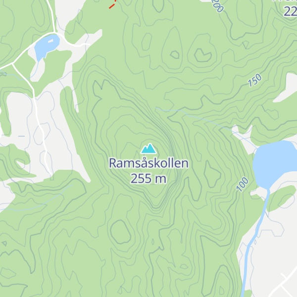 Map of Ramsåskollen