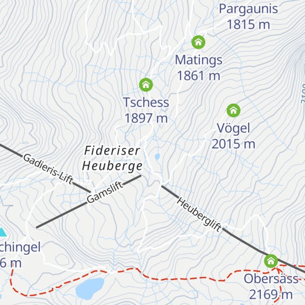 Map of Berghaus Heuberge