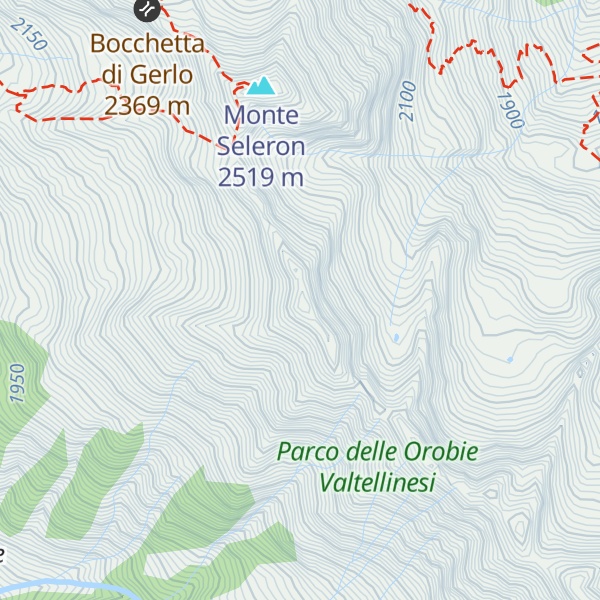 Map of Cima della Sciura