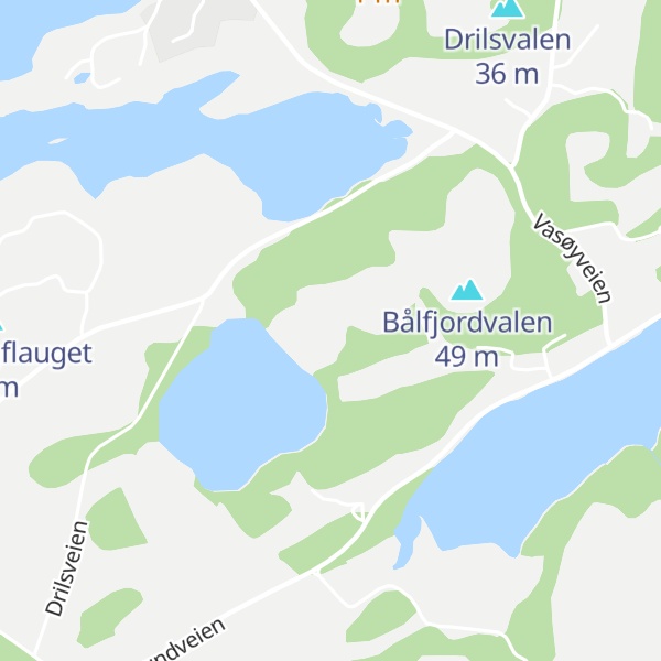 Map of Vassfjellet
