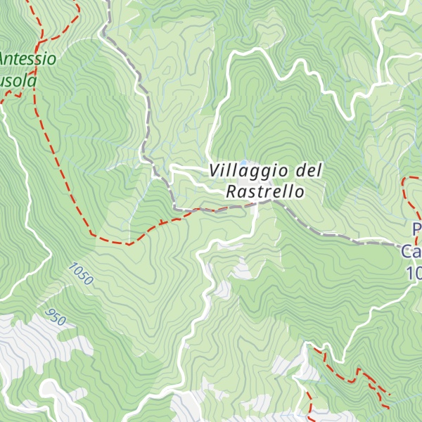 Map of Monte Ciocco