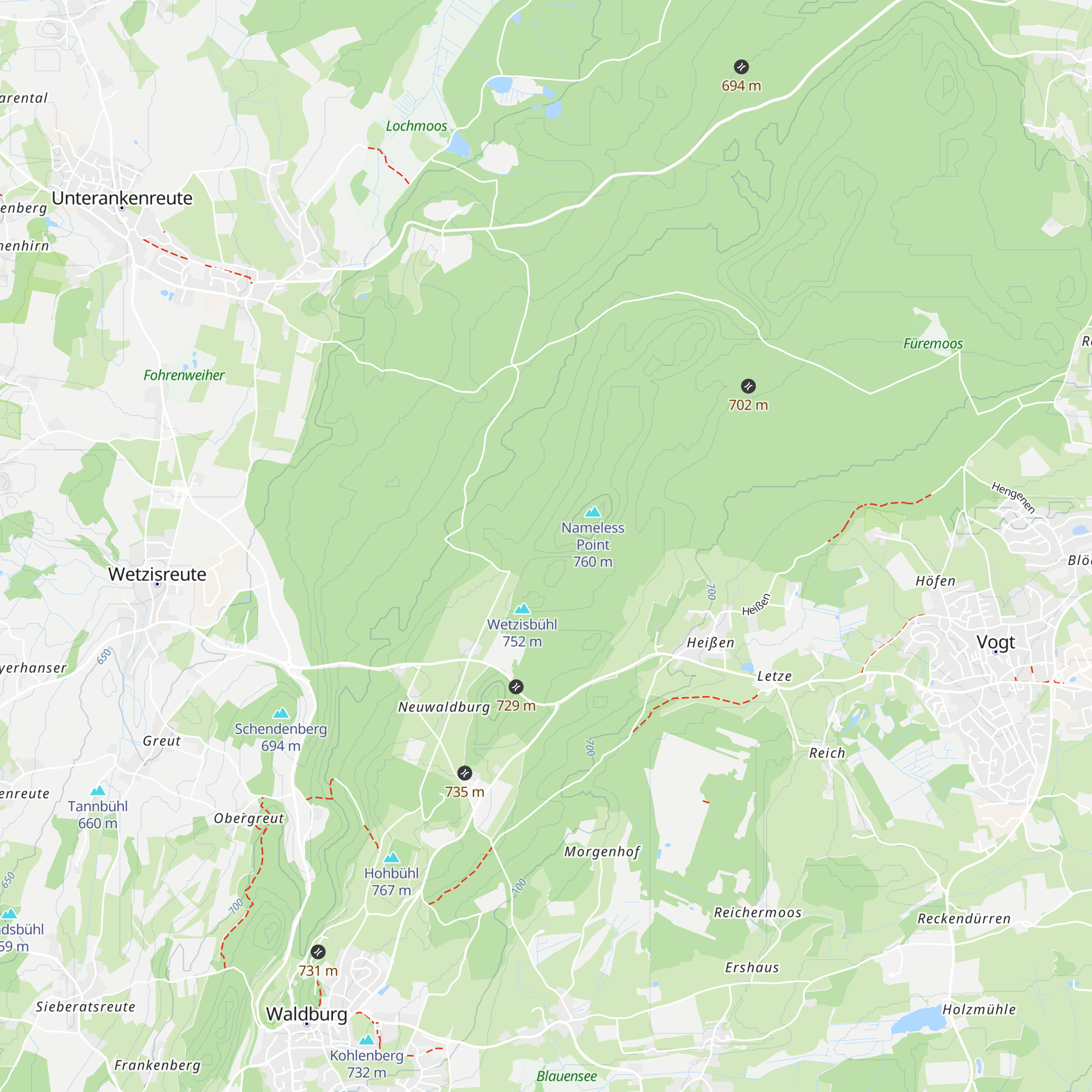 Allgäuertor Hütte map