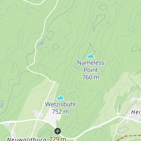 Map of Allgäuertor Hütte