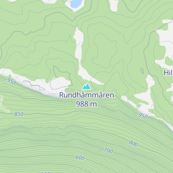 Map of Rundhåmmåren