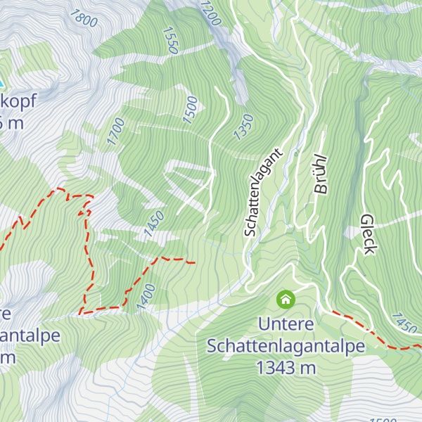Map of Untere Sonnenlagantalpe