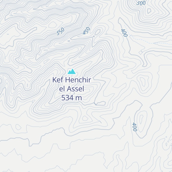 Map of Khoumet et Terd