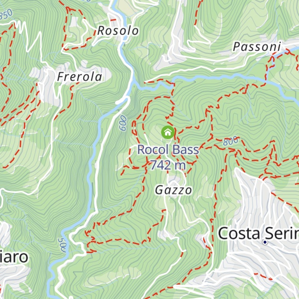 Map of Agriturismo La Peta