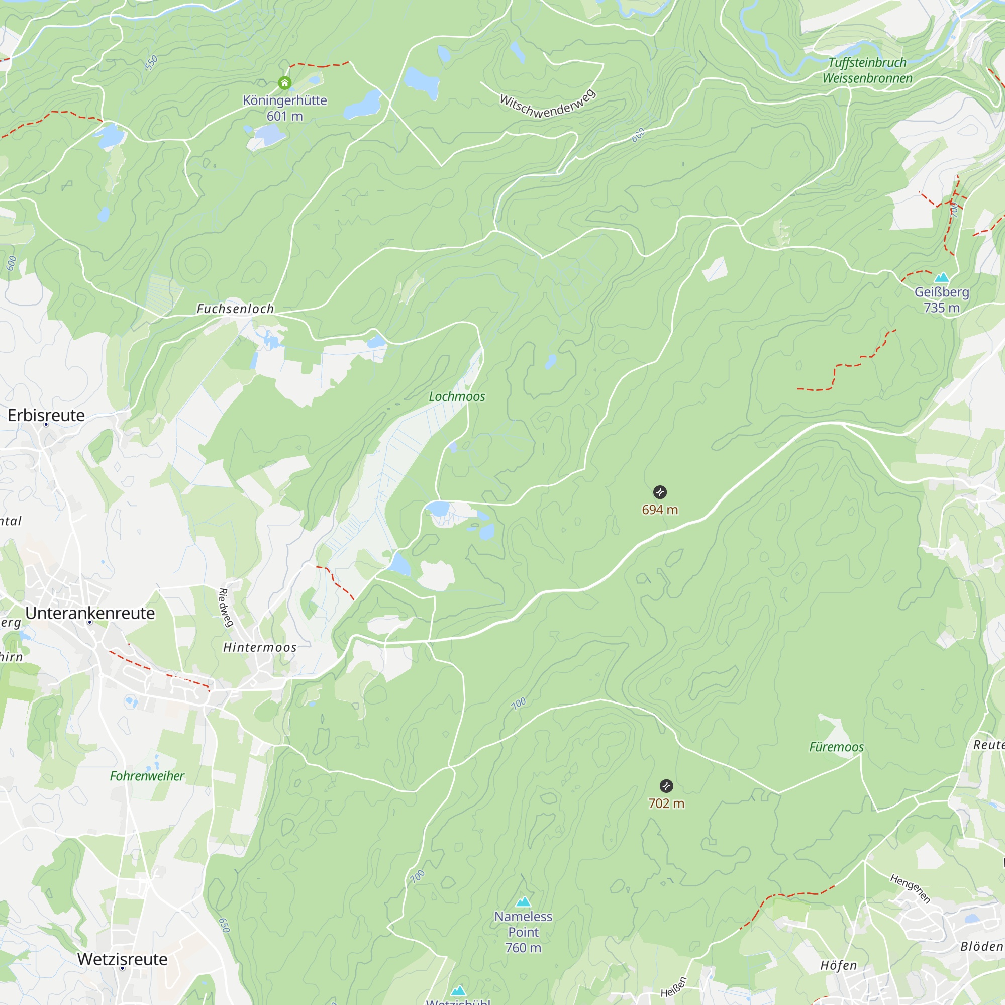 Raupenhütte map