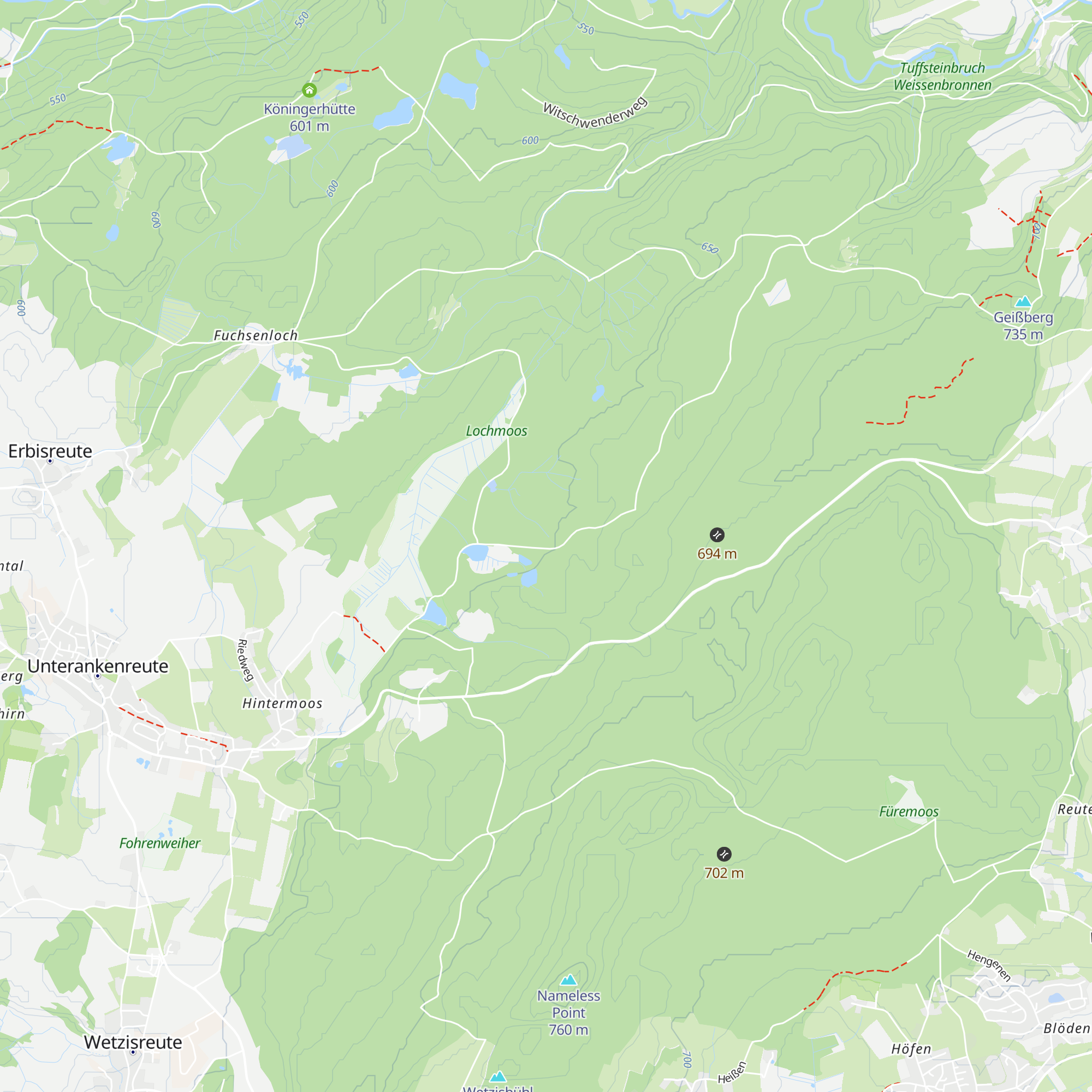Raupenhütte map