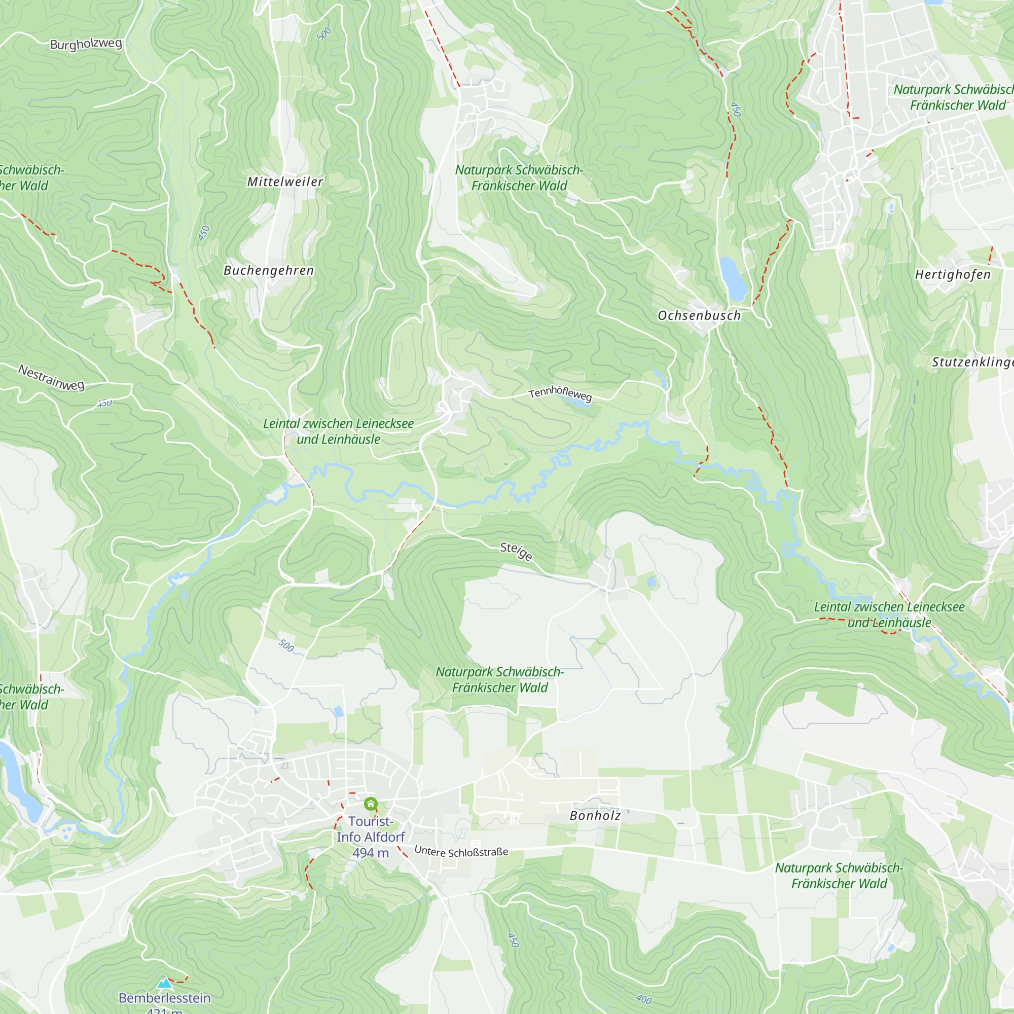 Kawohs Fischerhütte map