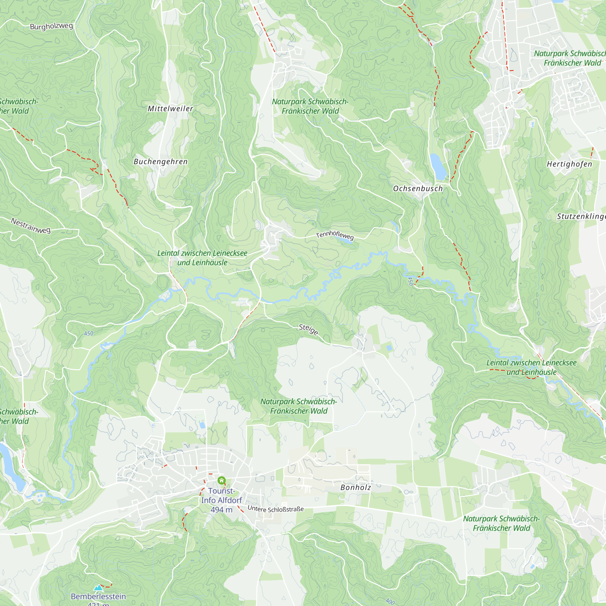 Kawohs Fischerhütte map