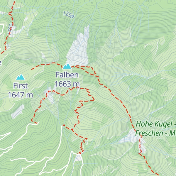Map of Obere Latoraalpe