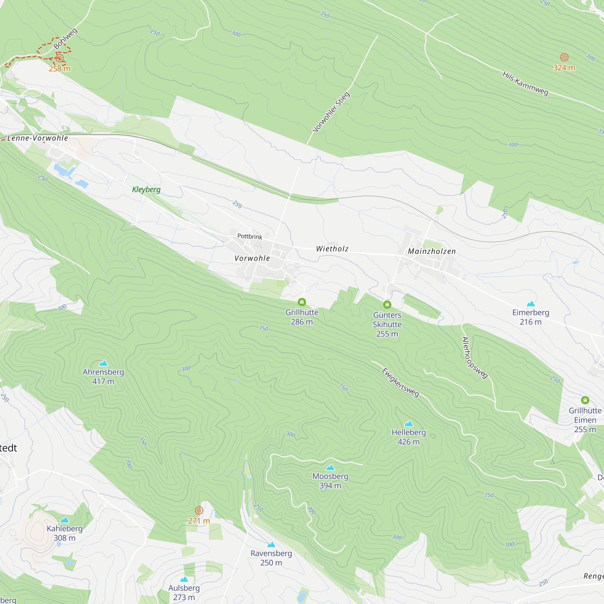 Grillhütte map