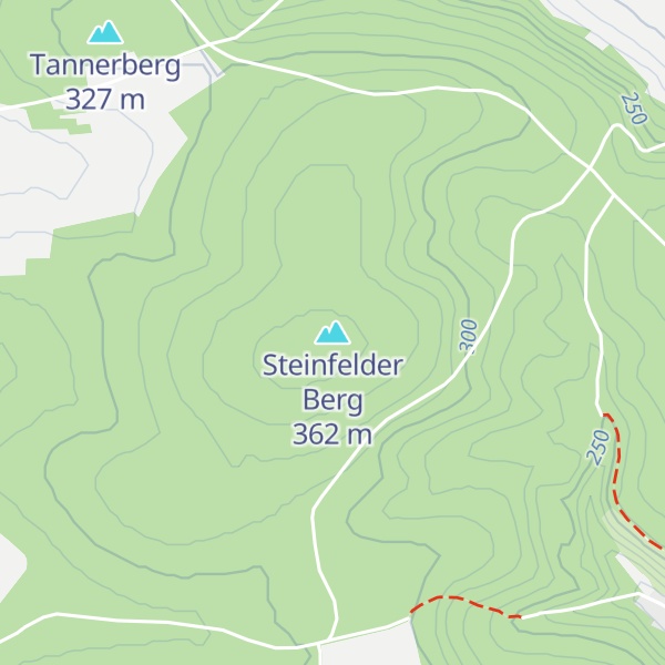 Map of Steinfelder Berg
