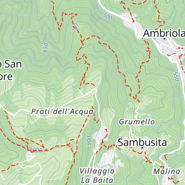 Map of Agriturismo La Corna