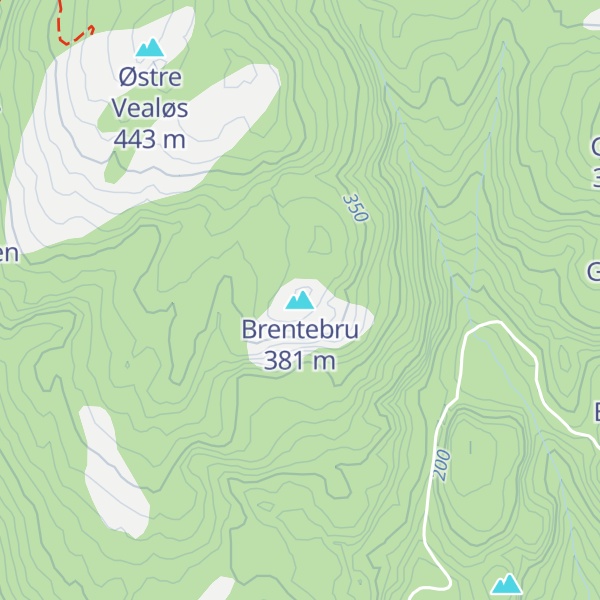 Map of Brentebru