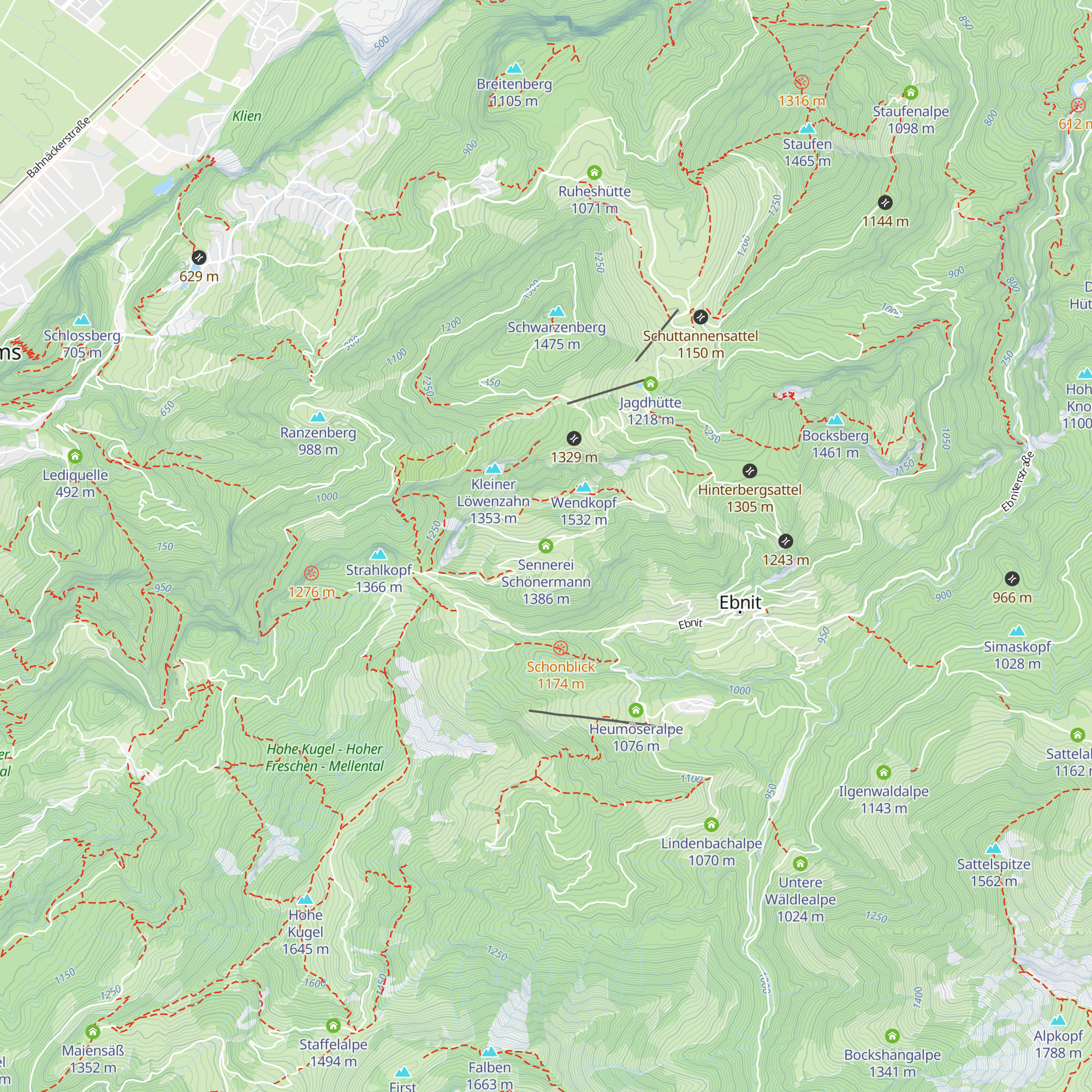 Sennerei Schönermann map
