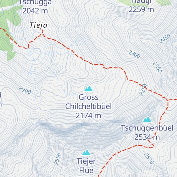 Map of Gross Chilcheltibüel